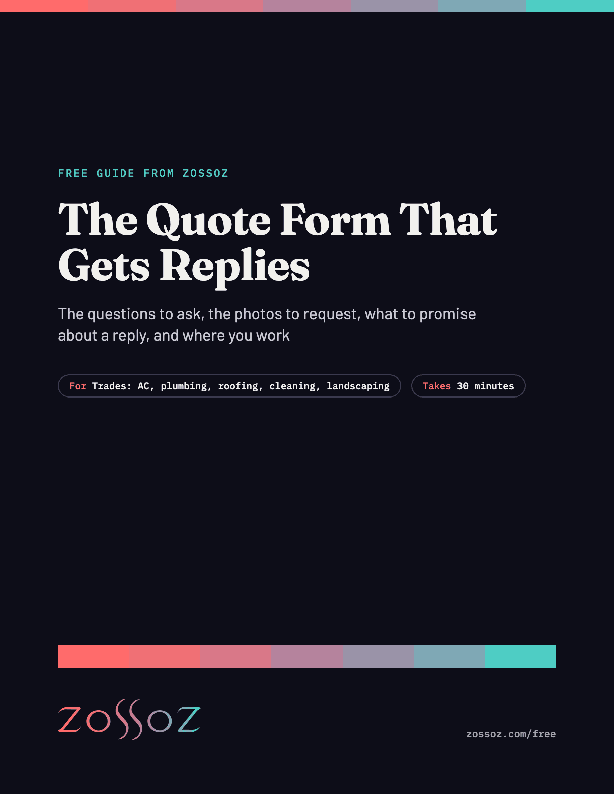 Cover of The Quote Form That Gets Replies