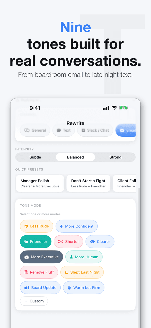 ToneFix tone picker